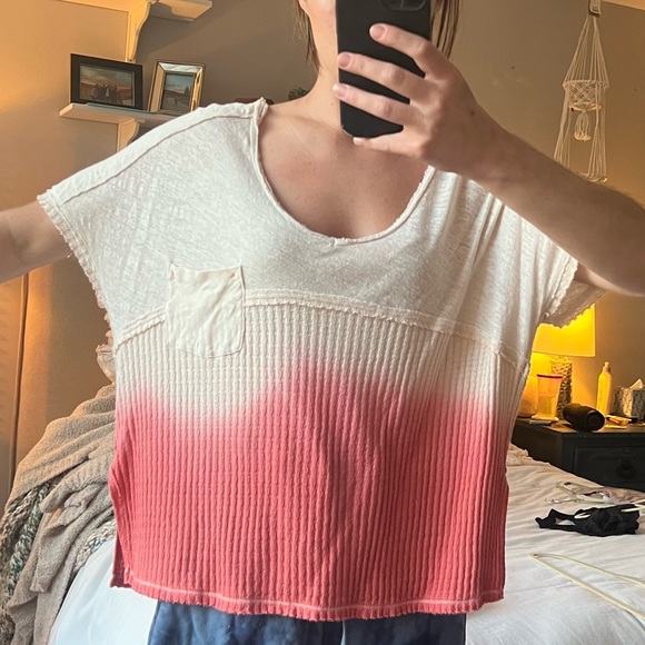 ✨FREE PEOPLE Ombré Top - Picture 2 of 8